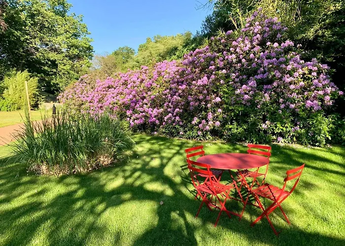 לינה וארוחת בוקר Domaine Le Jardin Suspendu Proche Puydufou Les Epesses